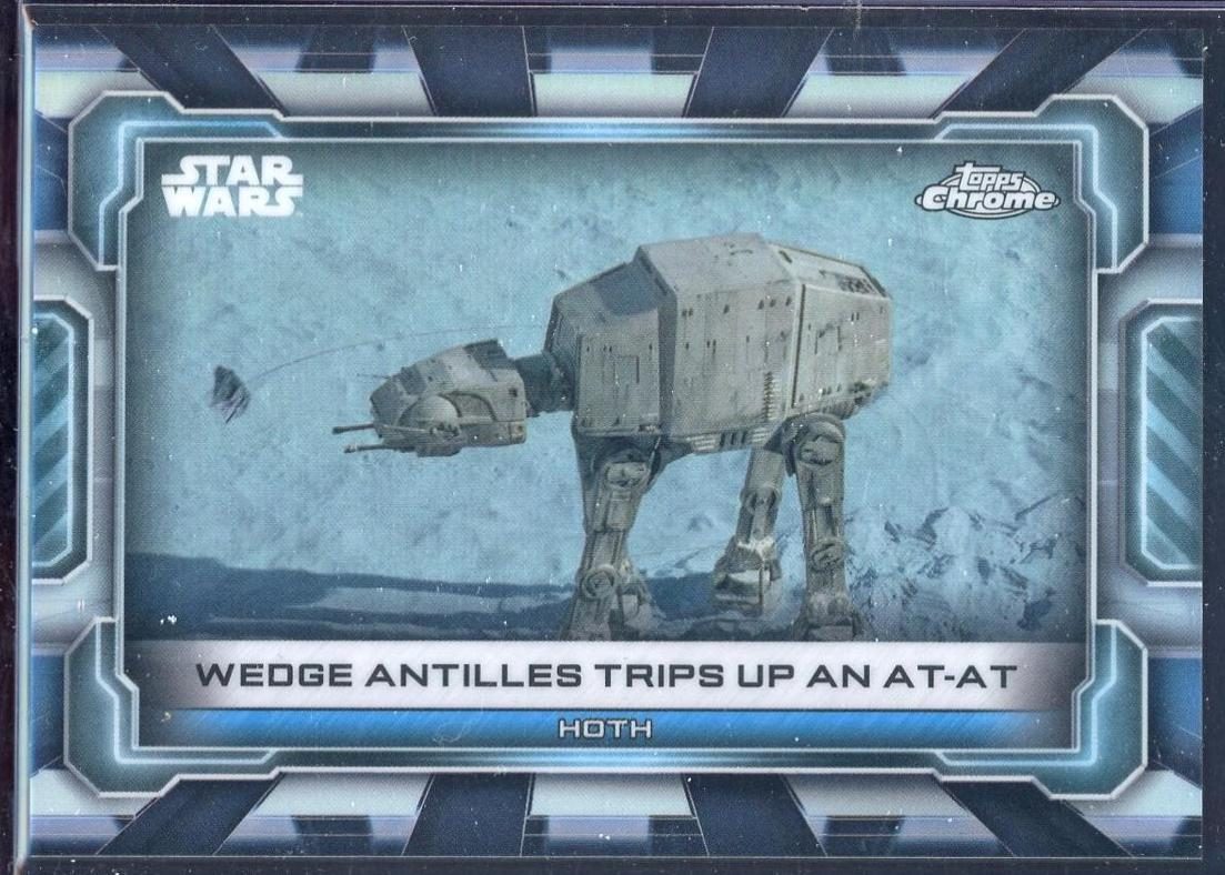 Wedge Antilles trips up an AT-AT