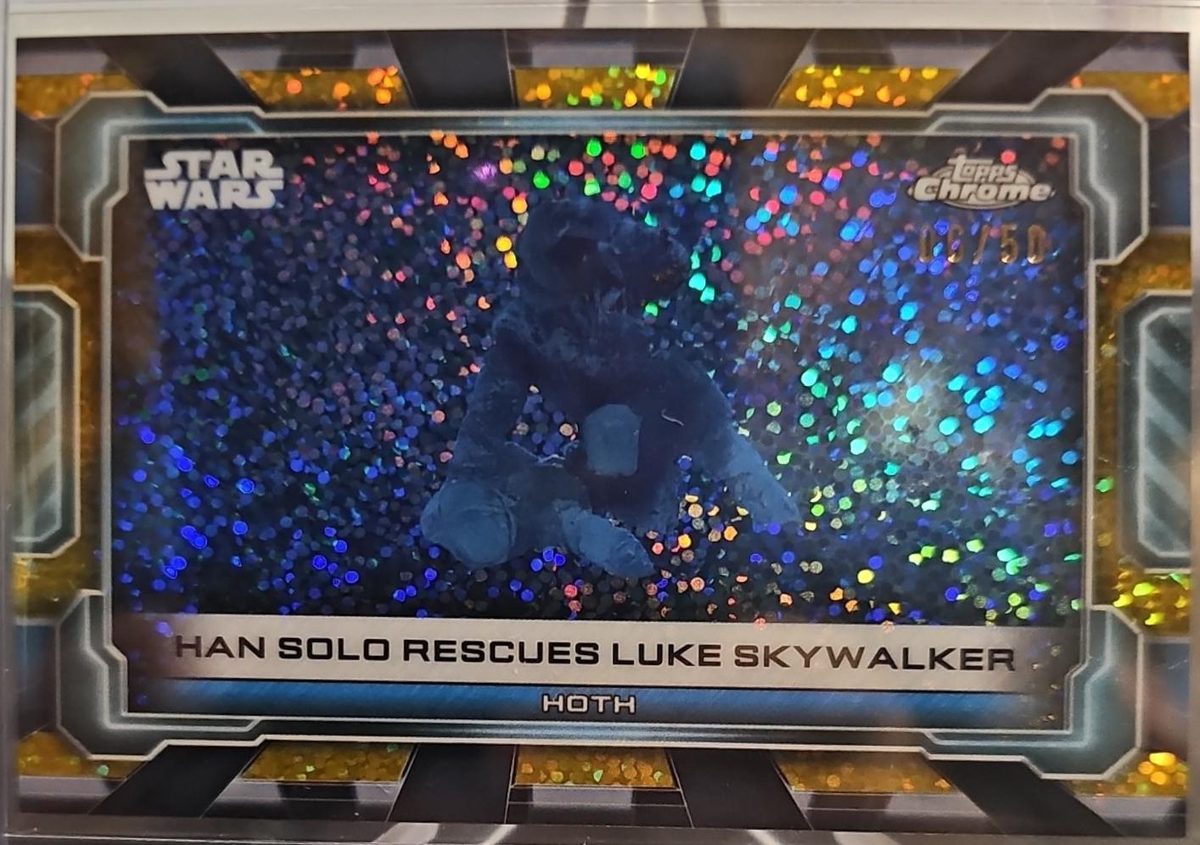 Han Solo rescues Luke Skywalker