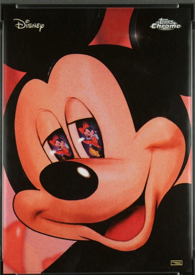 Mickey Mouse and Minnie Mouse