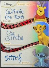 Winnie the Pooh / Simba / Stitch