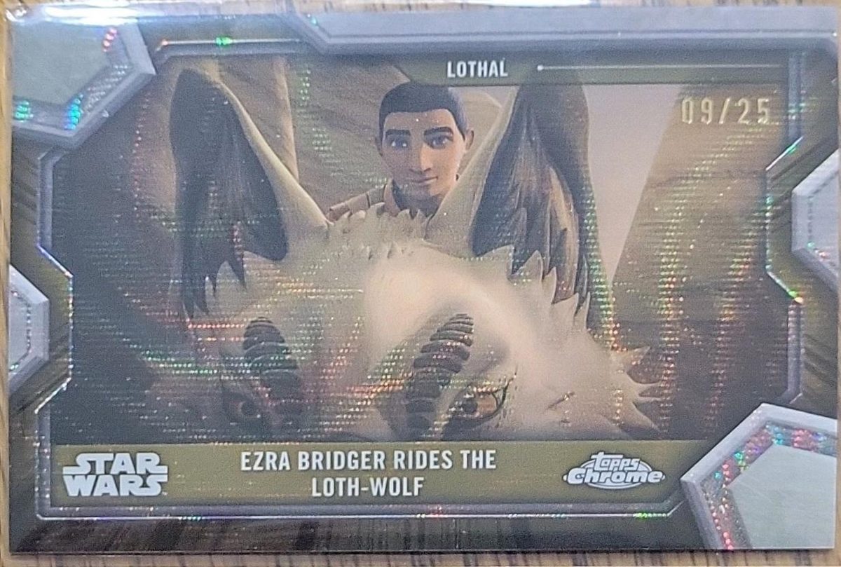 Ezra Bridger Rides The Loth-wolf