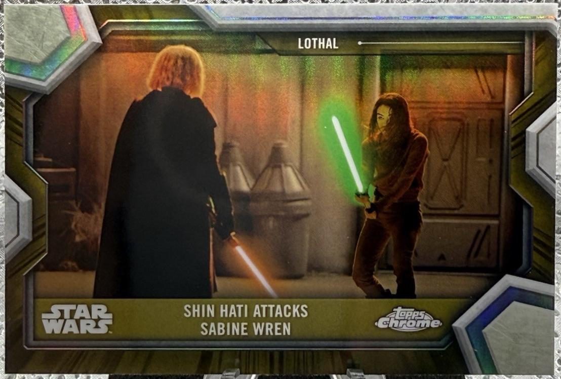 Shin Hati Attacks Sabine Wren