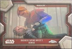 Duchess Satine Kryze's Demise