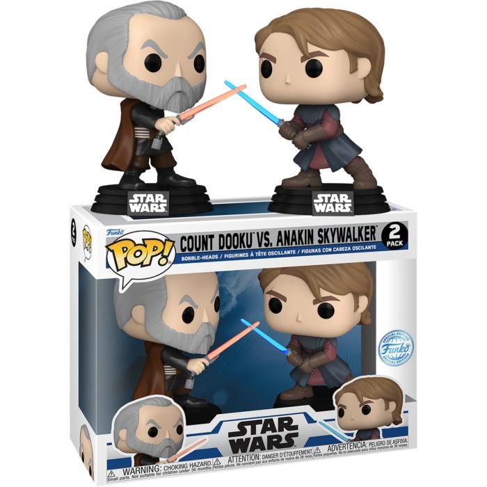 Count Dooku Vs. Anakin Skywalker 2 Pack