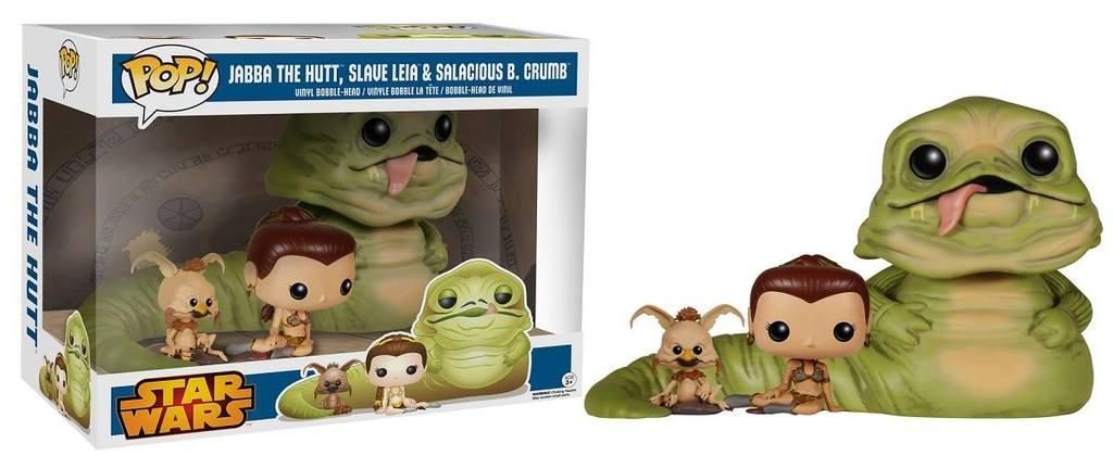 Jabba The Hutt, Slave Leia, & Salacious B. Crumb