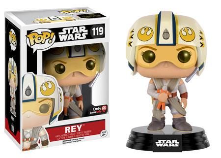 Rey with Helmet