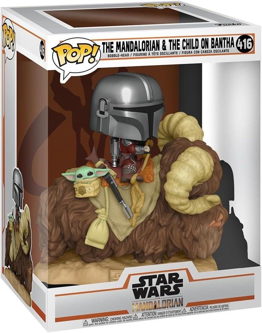 The Mandalorian & The Child On Bantha
