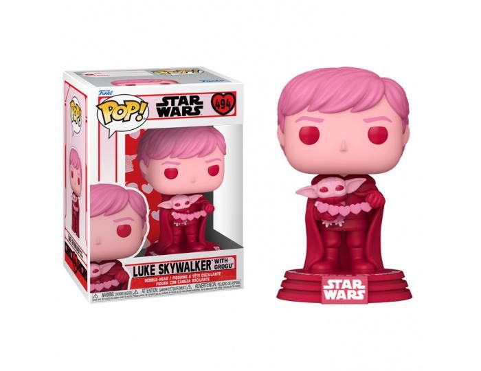 Luke Skywalker with Grogu Valentine's