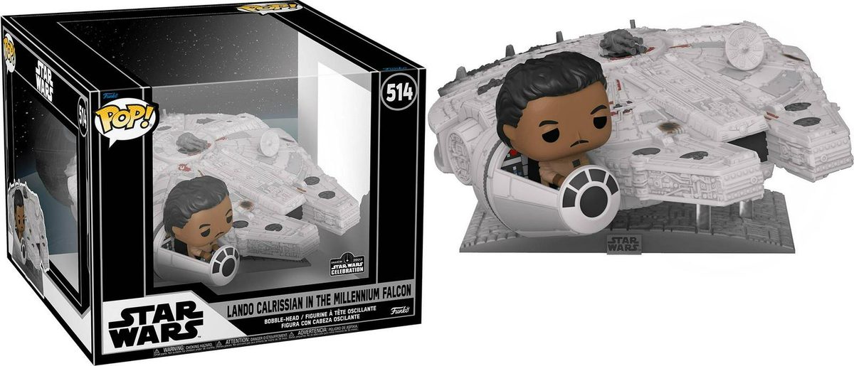 Lando Calrissian in the Millennium Falcon