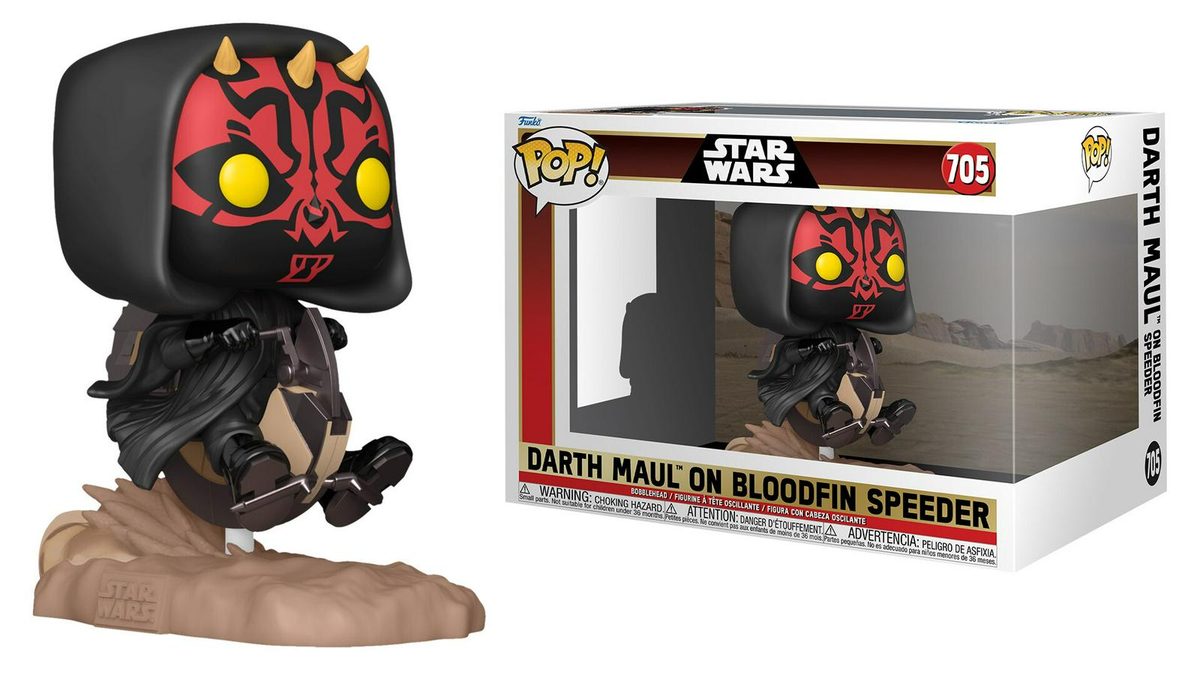 Darth Maul On Bloodfin Speeder