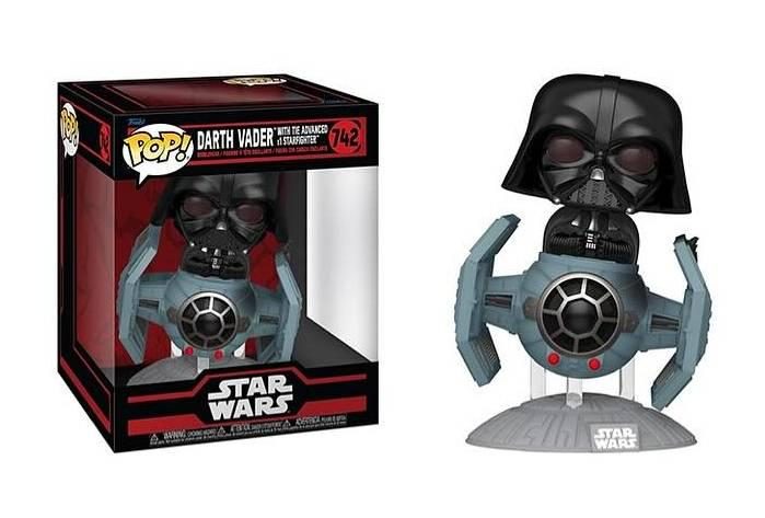 Darth Vader with Tie Advanced x1 Starfighter