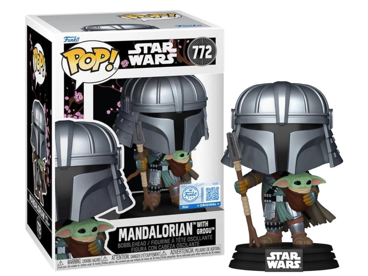 Mandalorian With Grogu