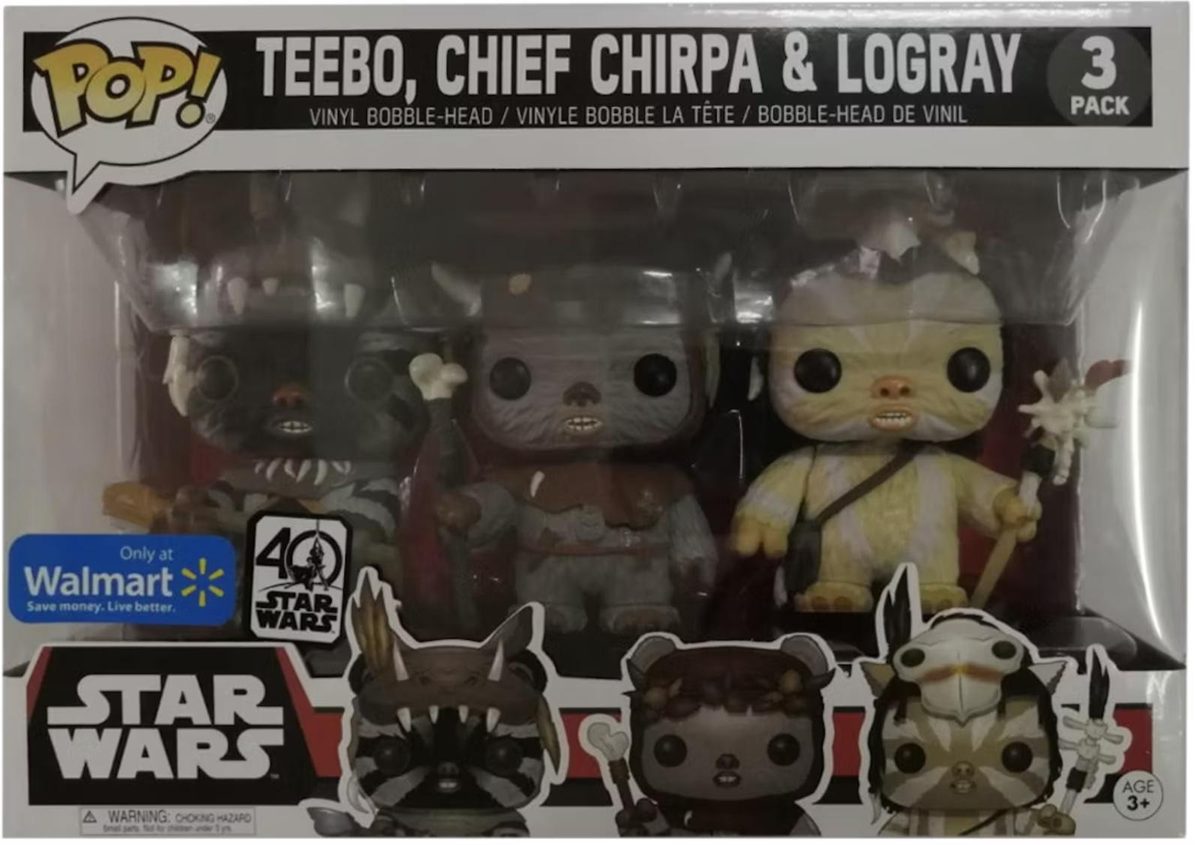 Teebo, Chief Chirpa & Logray 3 Pack