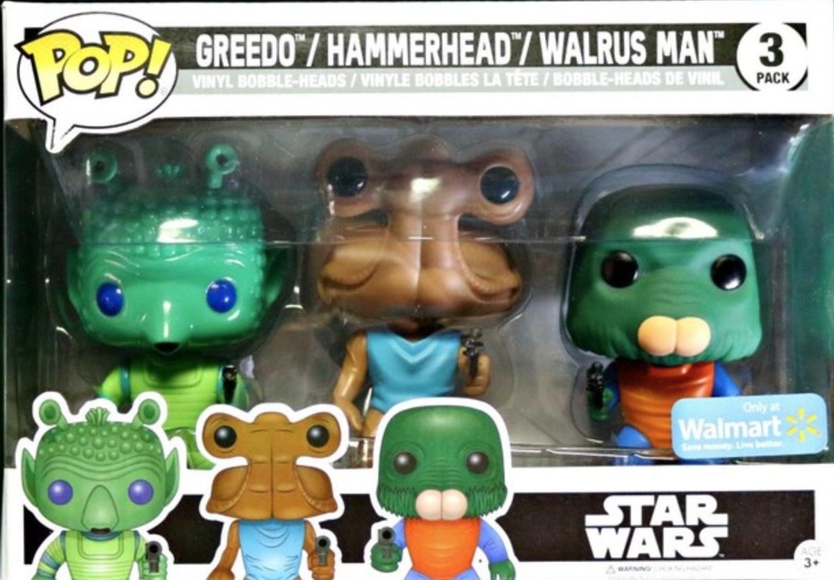 Greedo & Hammerhead & Walrus Man 3 Pack