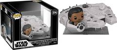 Lando Calrissian in the Millennium Falcon