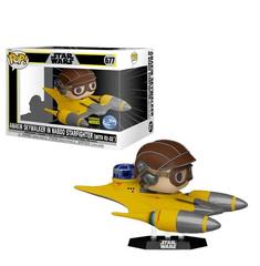 Anakin Skywalker in Naboo Starfighter with R2-D2