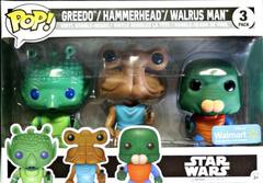 Greedo & Hammerhead & Walrus Man 3 Pack