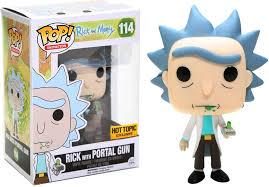Rick with Portal Gun