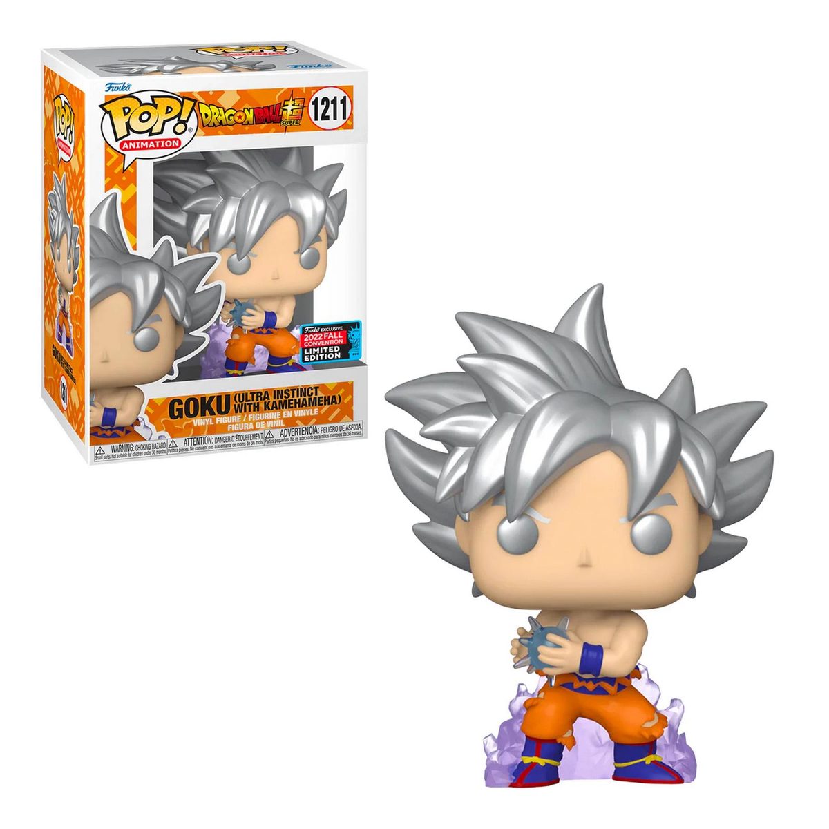 Goku Ultra Instinct with Kamehameha