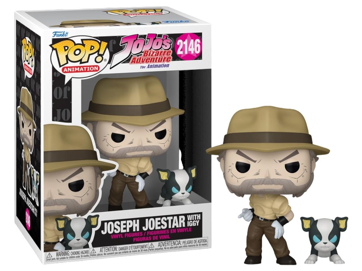 Joseph Joestar With Iggy