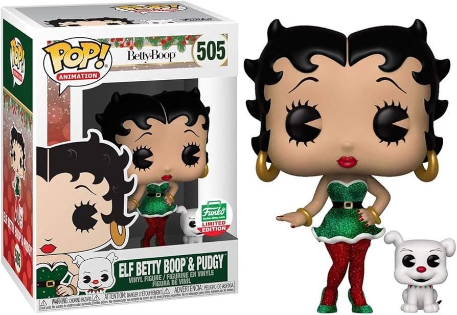 Elf Betty Boop & Pudgy