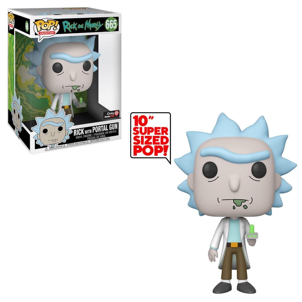 Rick with Portal Gun