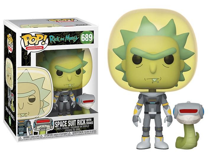 Space Suit Rick with Snake