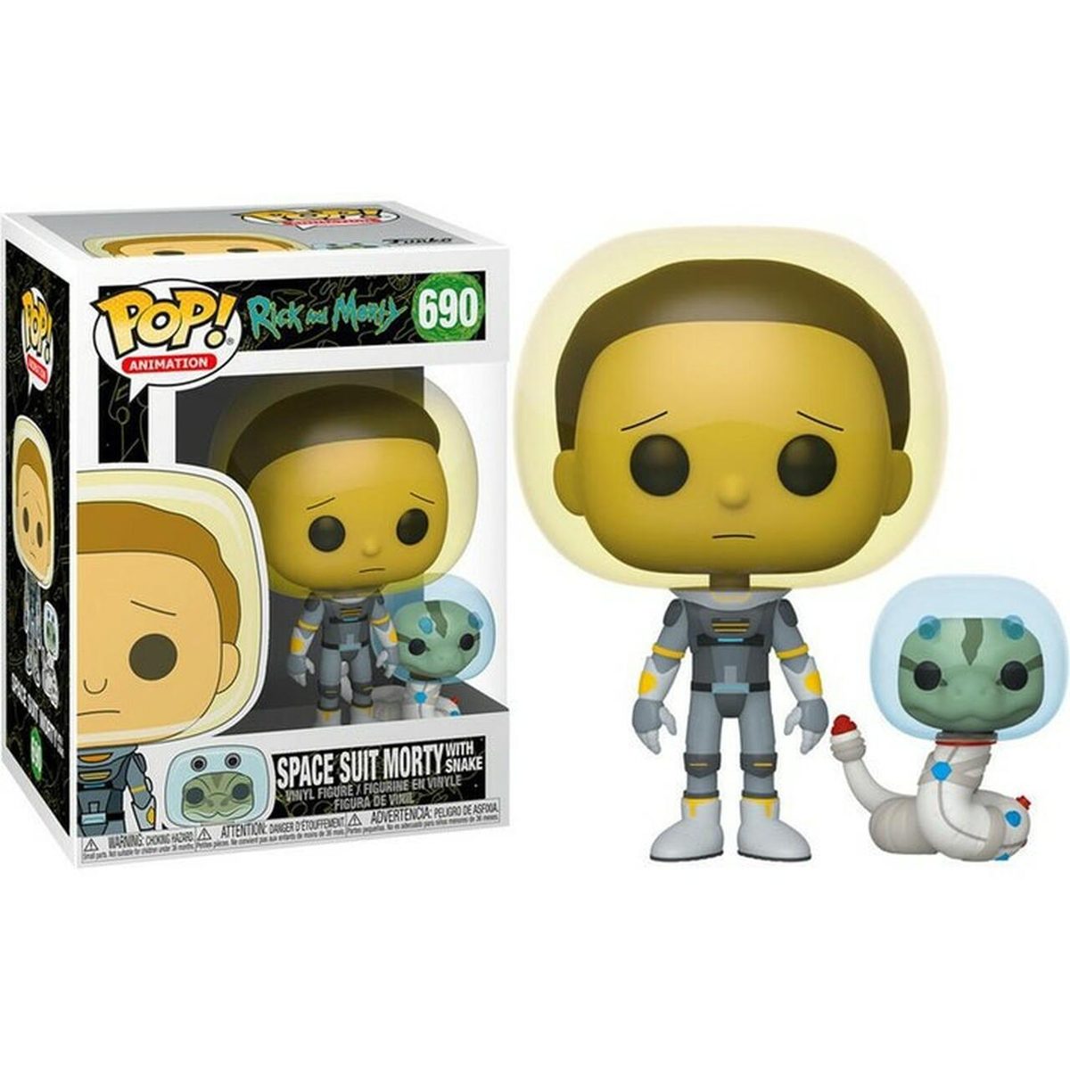 Space Suit Morty with Snake