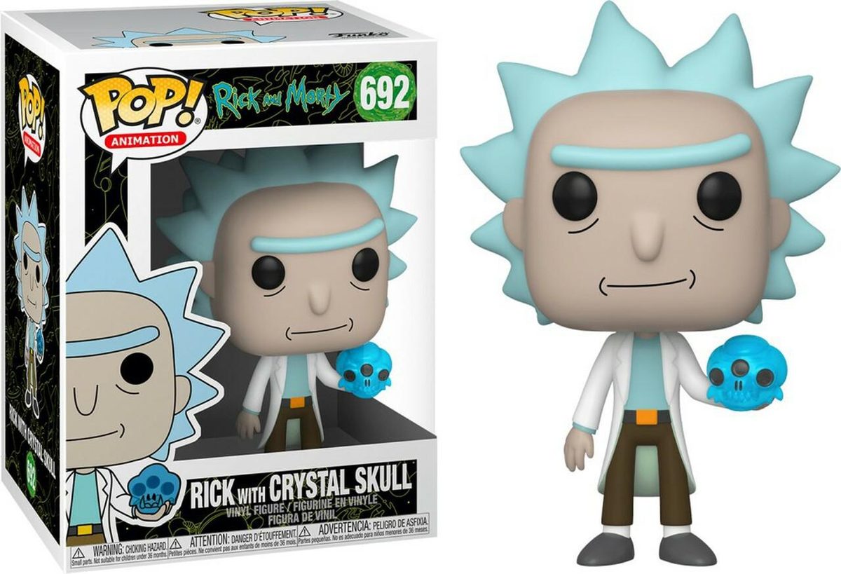 Rick With Crystal Skull