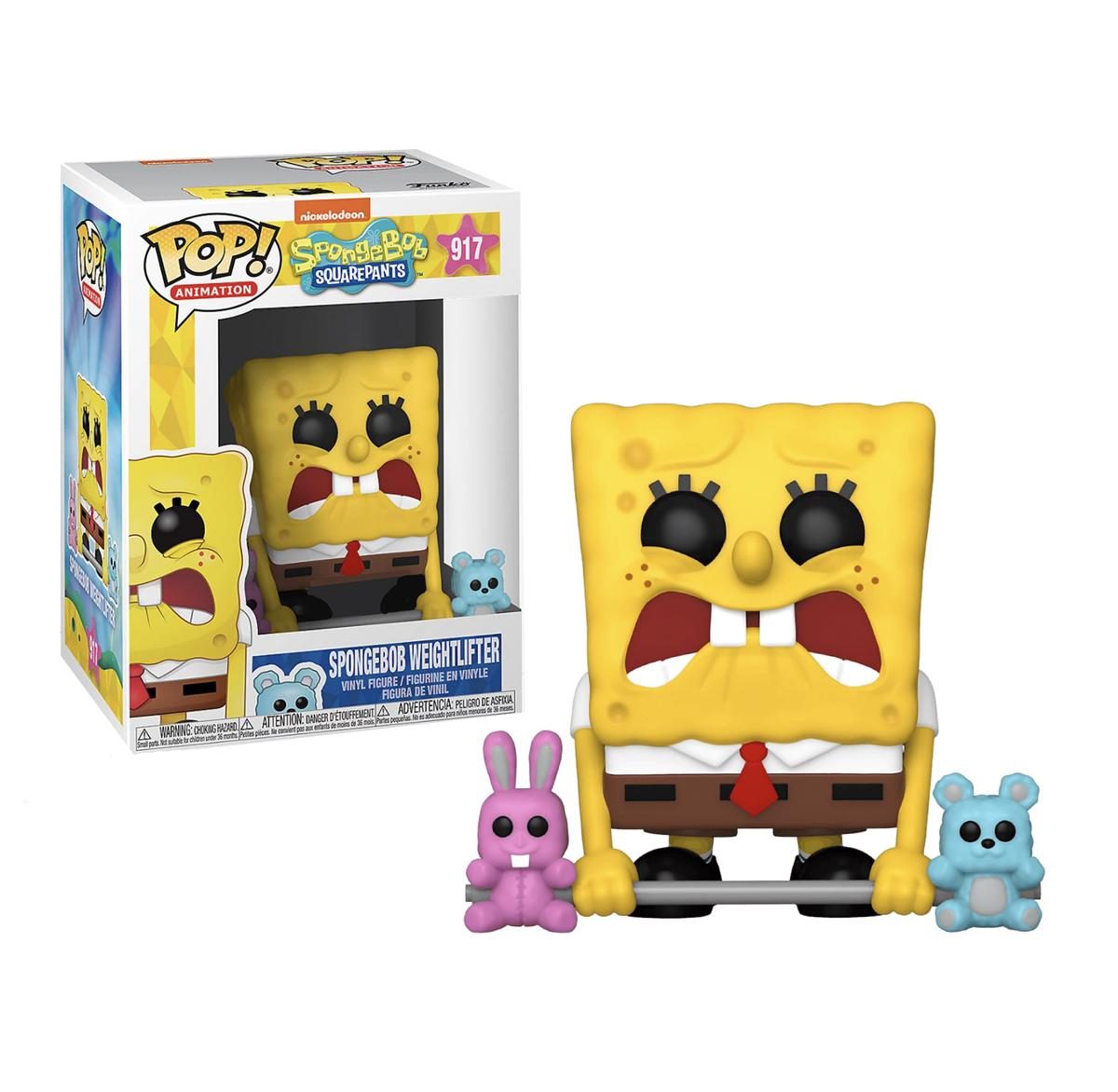 Spongebob Weightlifter