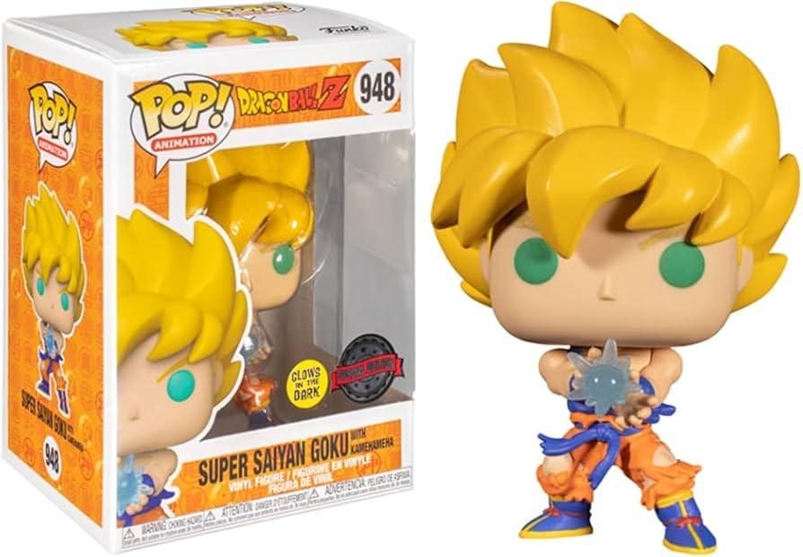 Super Saiyan Goku with Kamehameha