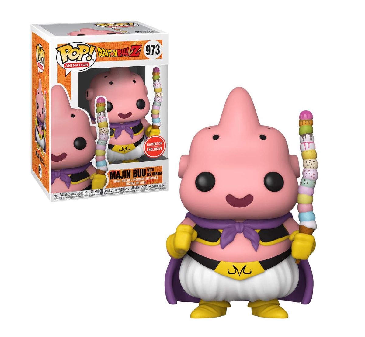 Majin Buu with Ice Cream