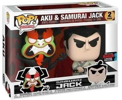 Aku And Samurai Jack 2 Pack