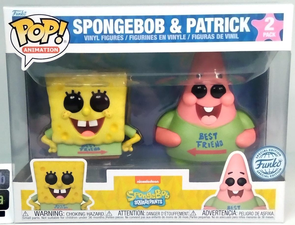SpongeBob & Patrick 2 Pack