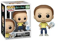 Morty With Shrunken Rick