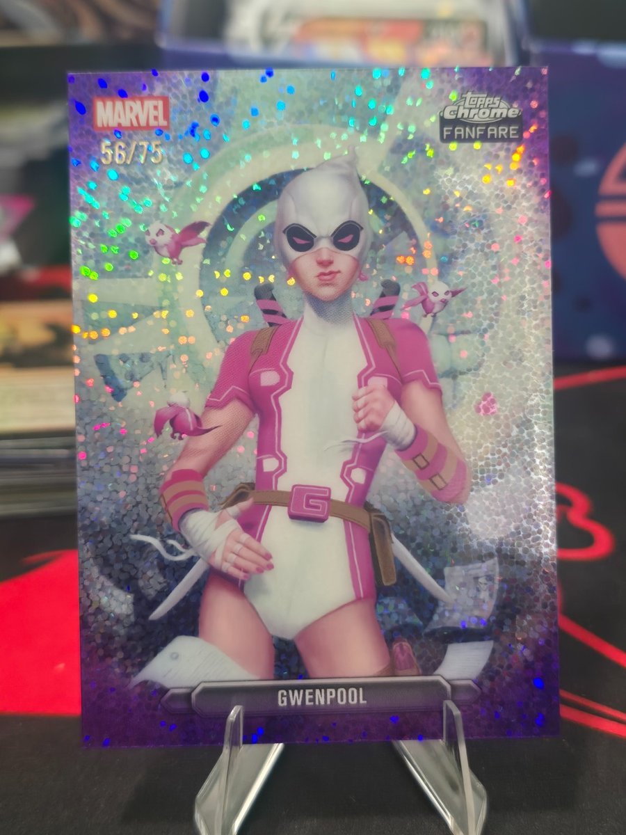 Purple Speckle Refractor
