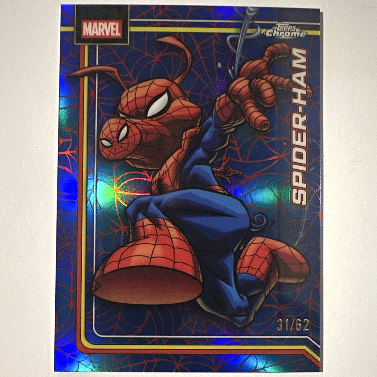Spider-Web Red Blue Refractor