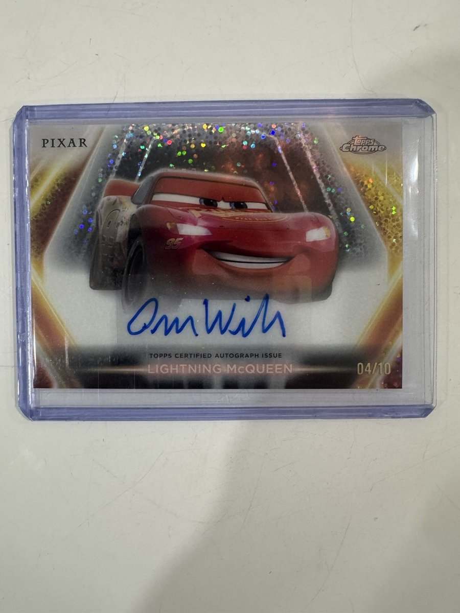 Owen Wilson as Lightning McQueen