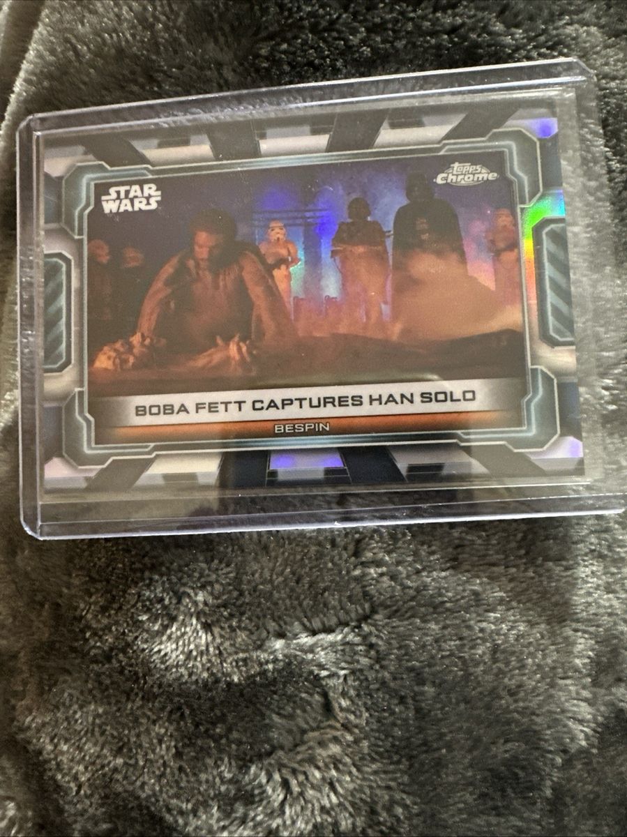 Boba Fett captures Han Solo
