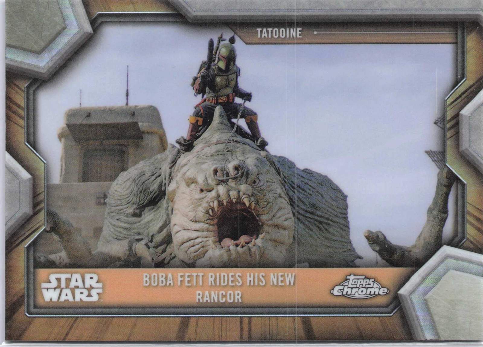 Boba Fett Rides His New Rancor